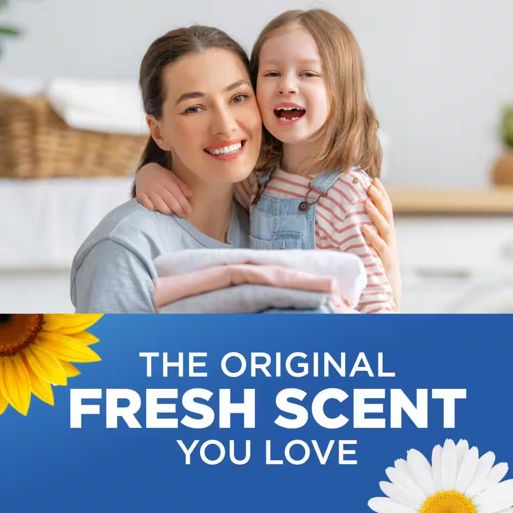 166.5 Oz. Fresh Scent plus Oxiclean Liquid Laundry Detergent, 128 Loads