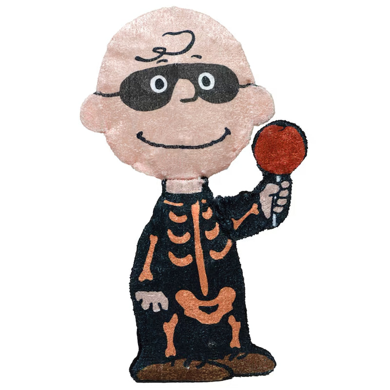 1.51-Ft Yard Stake Lighted Peanuts Worldwide Peanuts Charlie Brown Skeleton Yard Decoration