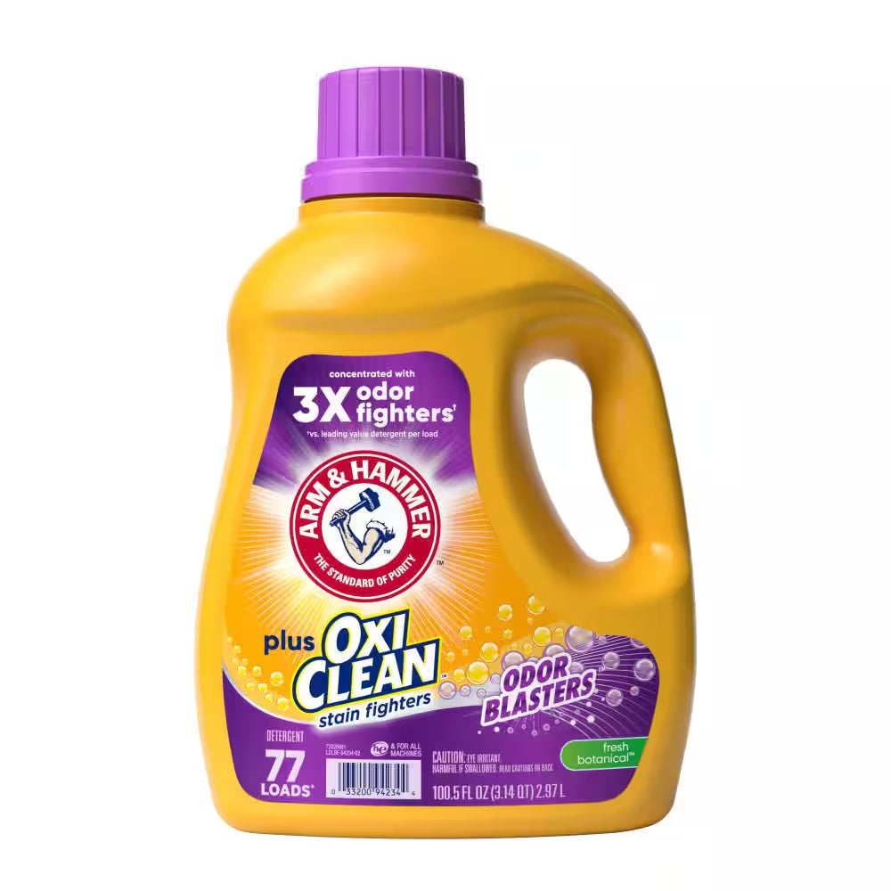 100.5 Oz. Fresh Bontanical plus Oxiclean Odor Blaster Liquid Laundry Detergent (77-Loads)