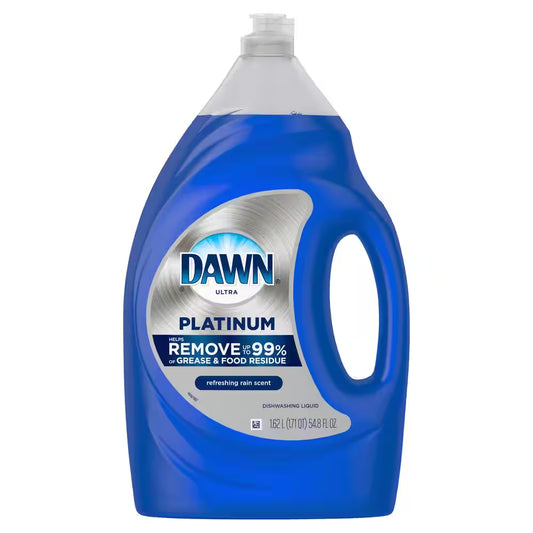 Platinum 54.8 Oz. Refreshing Rain Scent Liquid Dish Soap